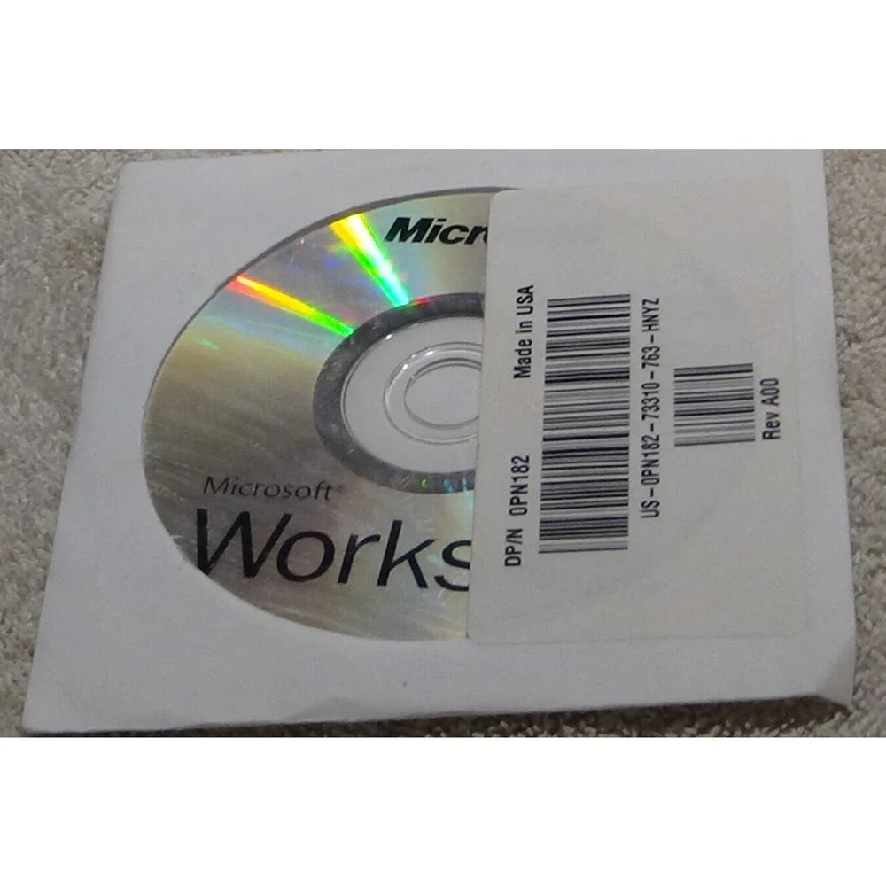 Microsoft Works Dell 8.5 CD